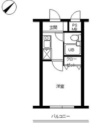 スカイコート宮崎台第４の物件間取画像